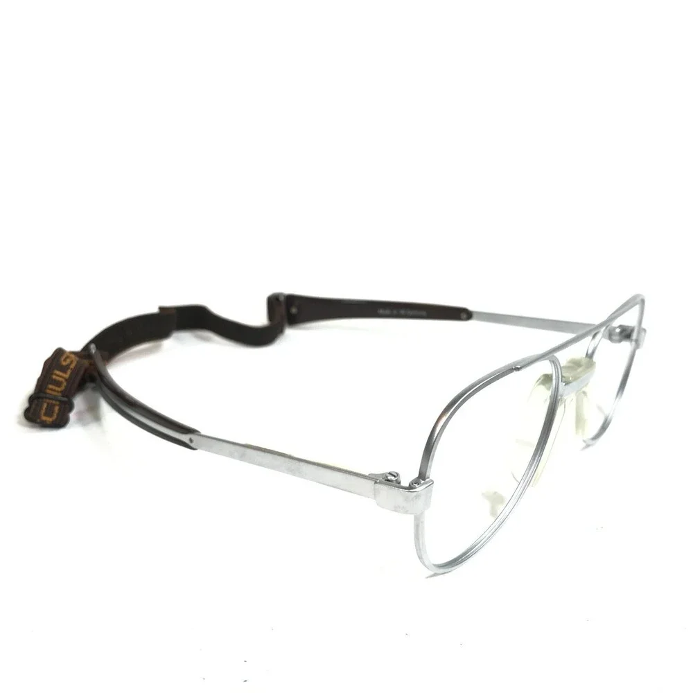Sporttime Mod.S Sport Safety Eyeglasses Frames Brown Matte Grey Aviator 135